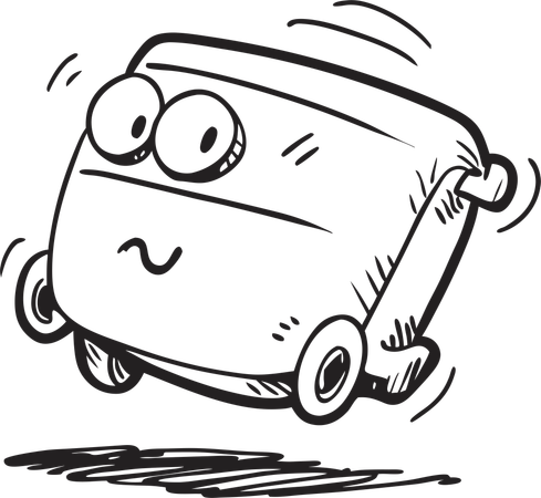 Funny characters  Illustration