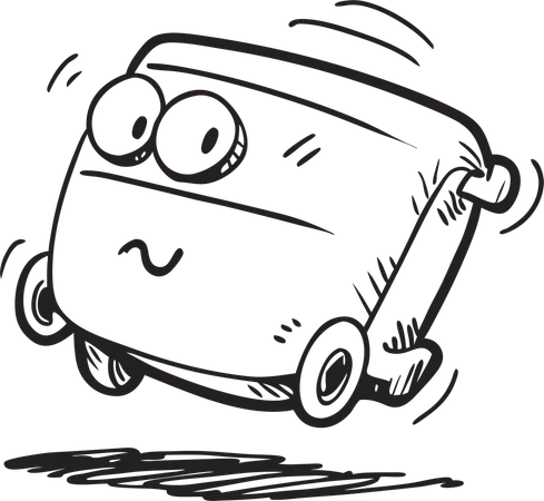 Funny characters  Illustration