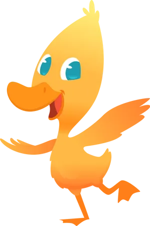 Funny Duck  Illustration