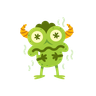illustration for ugly frog