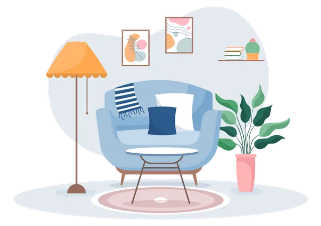 Furniture Shop  Illustration