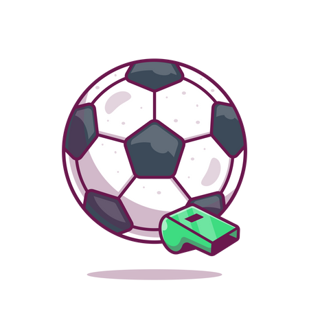 Fußball  Illustration