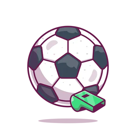 Fußball  Illustration
