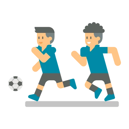 Fußballspieler  Illustration