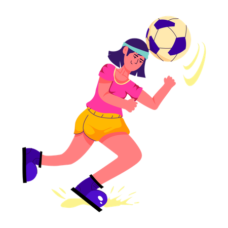 Jugador de fútbol  Ilustración