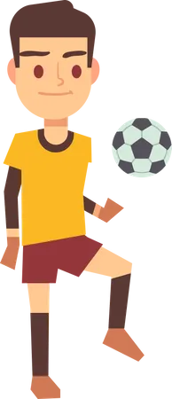 Futbolista masculino  Ilustración