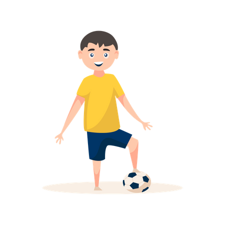 Futbolista profesional  Ilustración