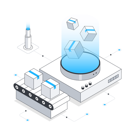 Future Science artificial intelligence  Illustration