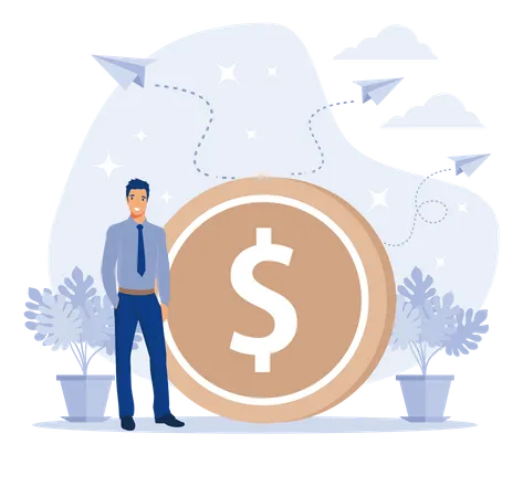 Gagner de l'argent  Illustration