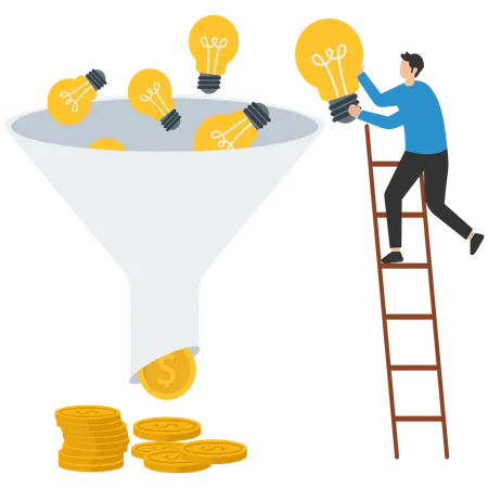 Gagner de l'argent  Illustration
