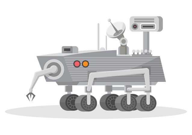 Galaxie-Roboter  Illustration