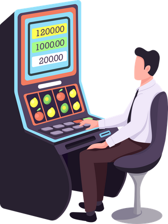 Gambler Illustration