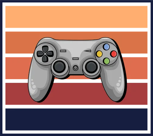 Game Controller  Illustration