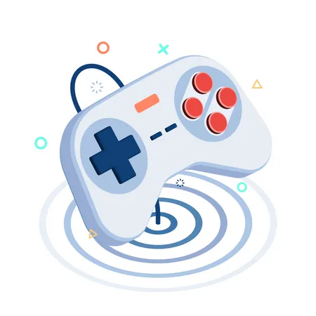 Game Controller  Illustration