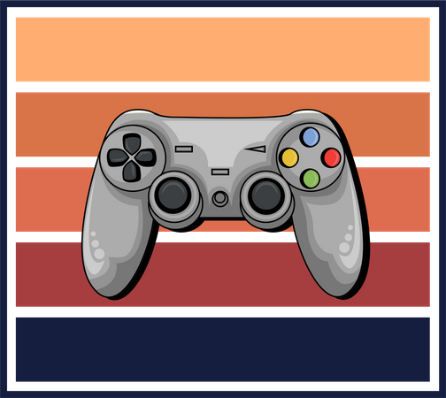 Game Controller  Illustration