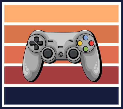Game Controller Illustration