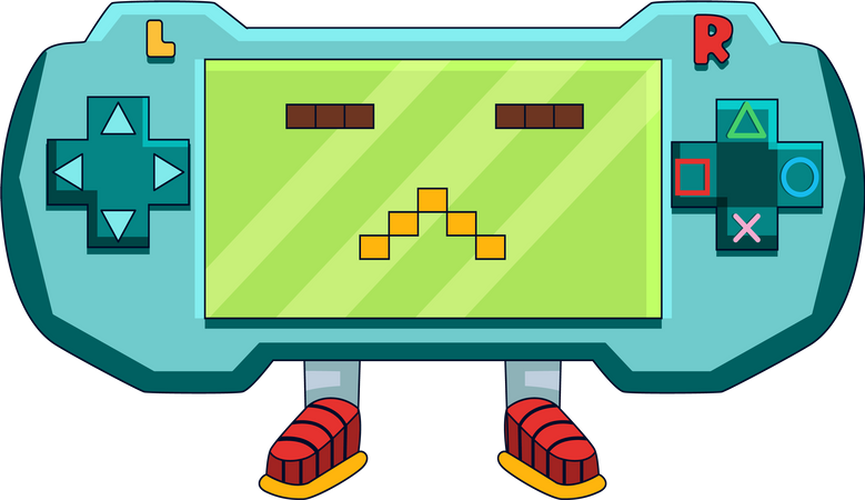 Game Controller Illustration