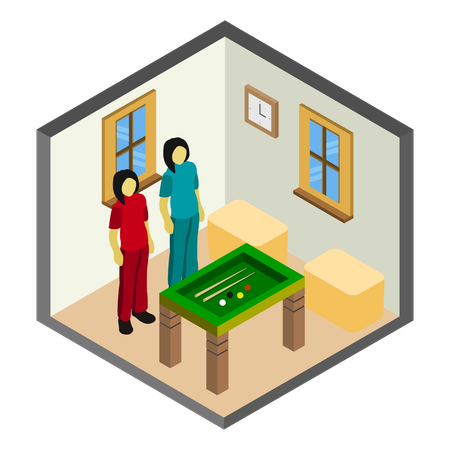 Game room  Illustration