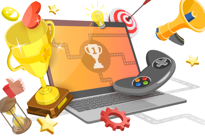 Gamification  Illustration