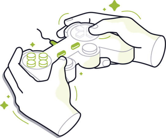 Gaming Console Illustration