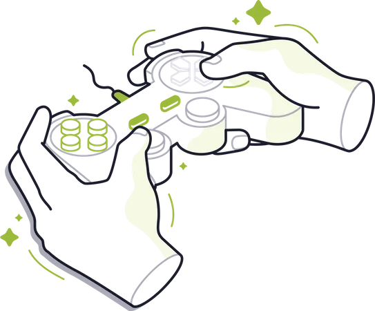 Gaming Console Illustration
