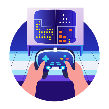 Gaming console  Illustration