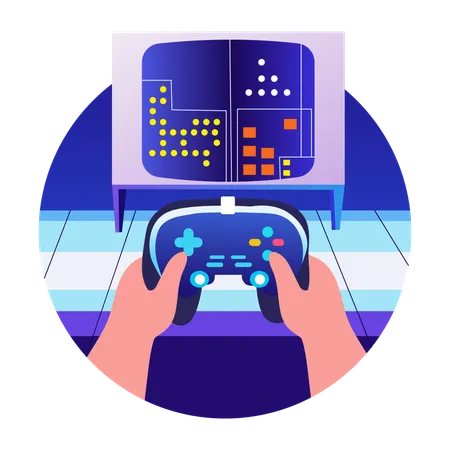 Gaming console  Illustration