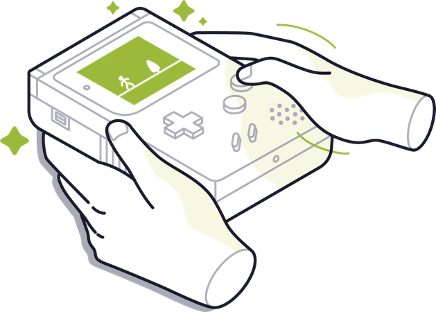 Gaming Controller  Illustration