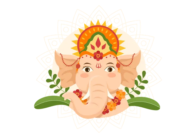 24 Vighnaharta Ganesh Illustrations - Free in SVG, PNG, EPS - IconScout