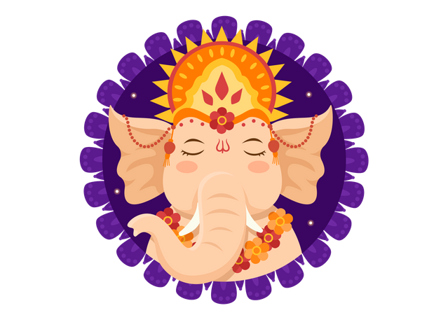 24 Ganpati Bappa Illustrations - Free in SVG, PNG, EPS - IconScout