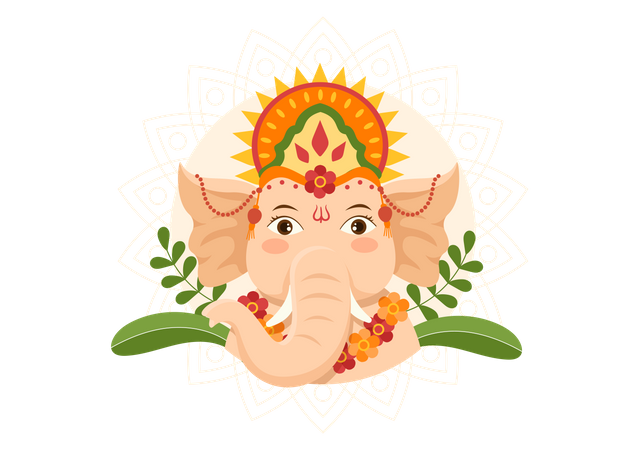 Ganesh Chaturthi  Illustration