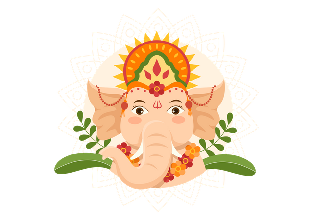 Ganesh chaturthi  Ilustração