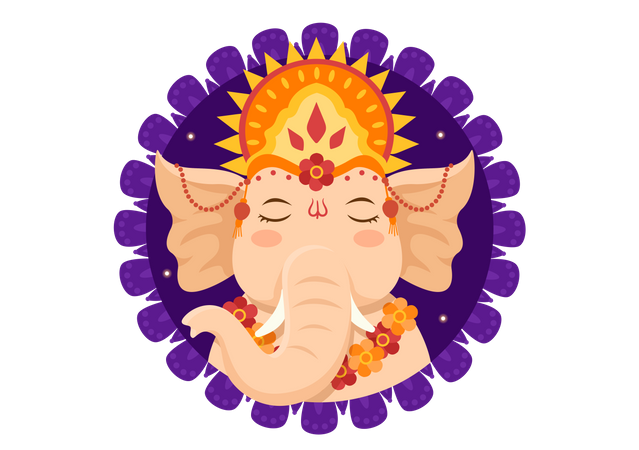 Ganesh chaturthi  Ilustração