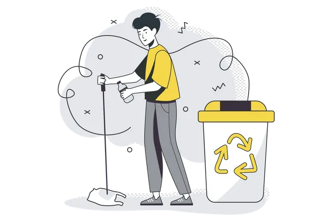 Garbage Collection Illustration