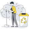 garbage collection illustration free download