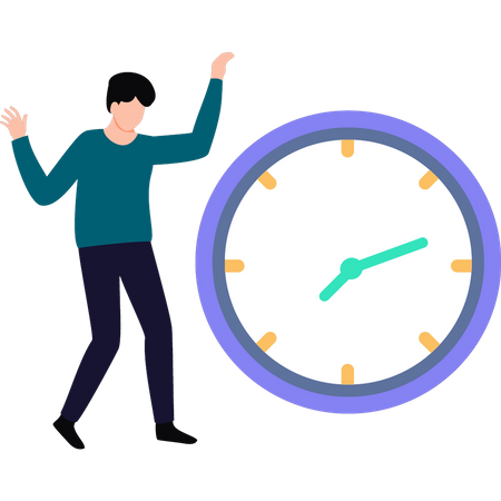 Garçon qui danse  Illustration
