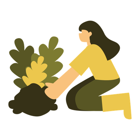 Garden care  Illustration