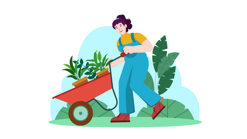 Gardening Illustration