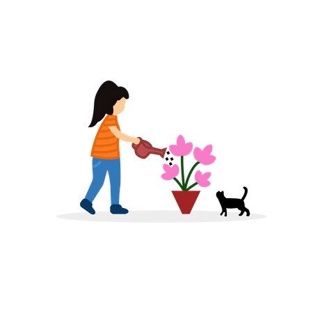 Gardening  Illustration