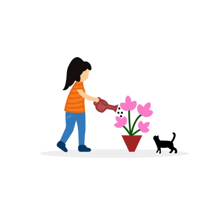 Gardening  Illustration