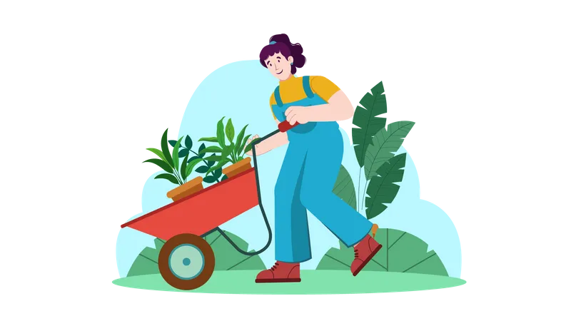 Gardening  Illustration