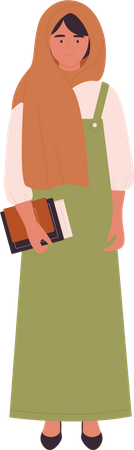 Garota árabe  Ilustração