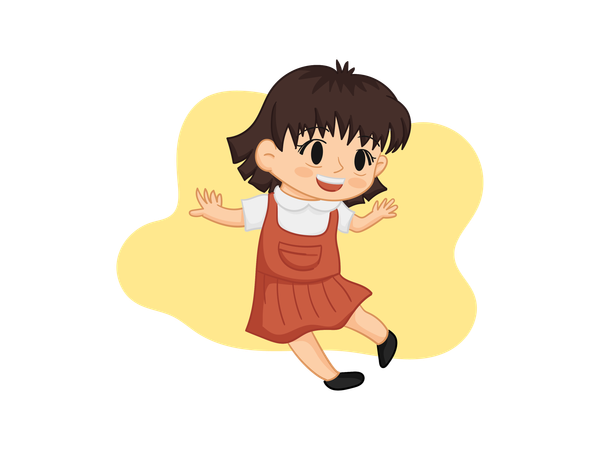 Garota Chibi  Ilustração