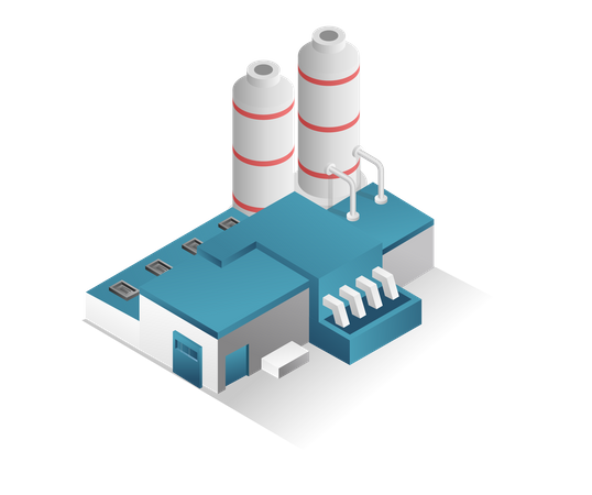 Gas industry  Illustration