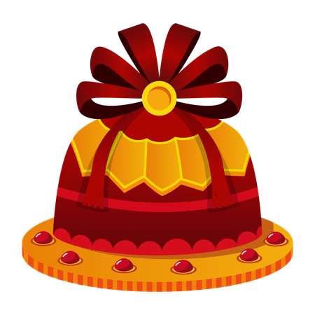 Gâteau chinois  Illustration