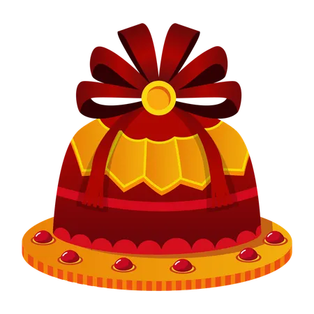 Gâteau chinois  Illustration