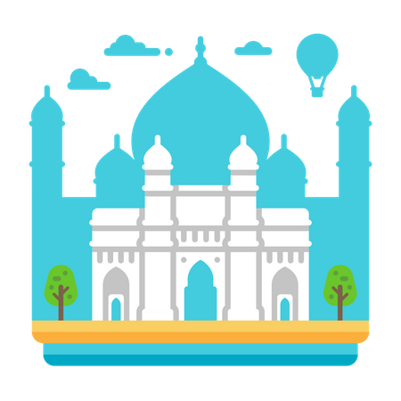 Gateway India  イラスト