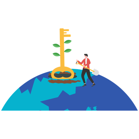 Gateway to World Wealth  Illustration