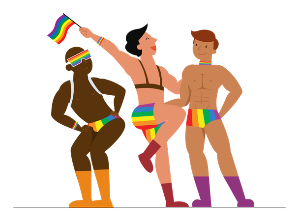 Gay rights movement  Illustration