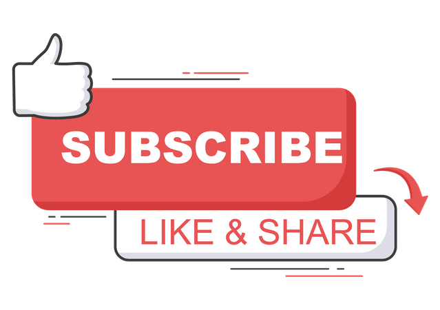 „Gefällt mir“, „Teilen“ und „Abonnieren“ Illustration